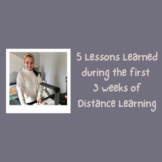 5 Lessons Learned in 3 Weeks of Distance Learning